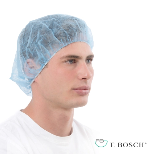 F. Bosch Σκουφάκι με Λάστιχο Ολόγυρα Ενισχυμένο Μπλε