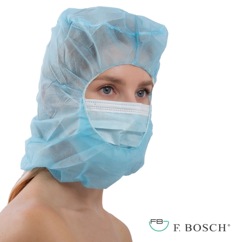 F. Bosch Σκούφος Αστροναύτη με Μάσκα Non-Woven Μπλε