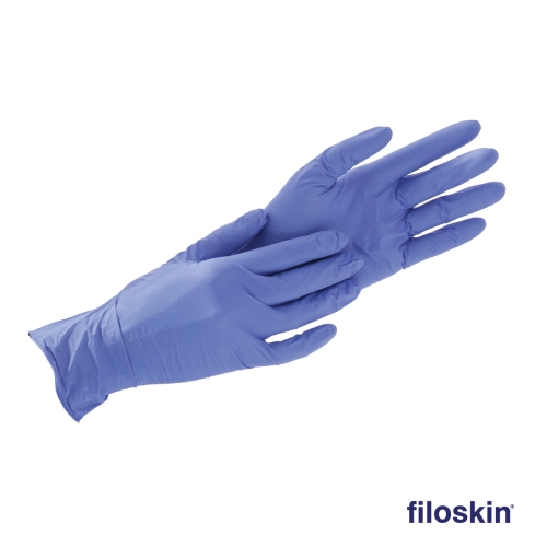 Filoskin Violet Blue nitrile gloves powder-free