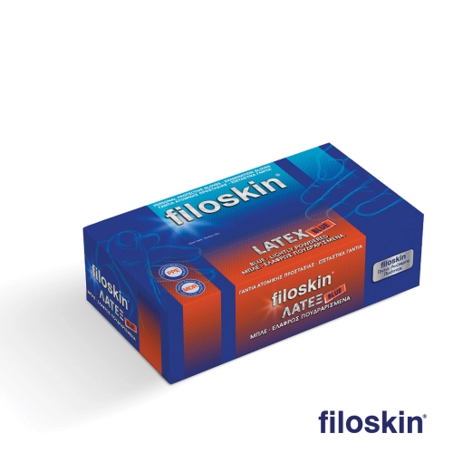 Filoskin λάτεξ μπλε με πούδρα