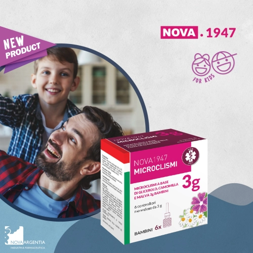 Nova 1947 μικροκλύσματα με γλυκερίνη για παιδιά