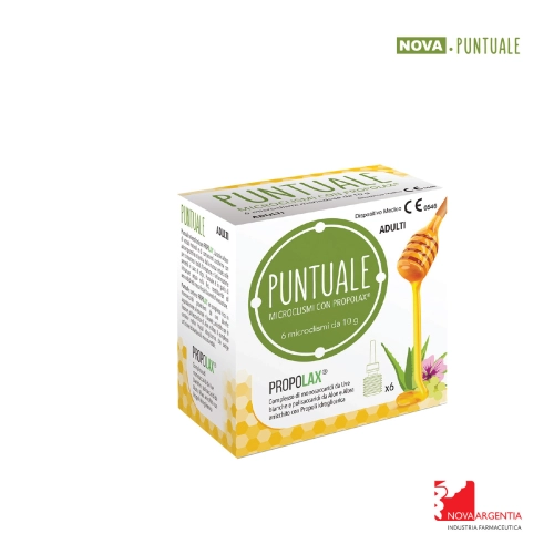 Nova Puntuale microenemas with propolis for adults