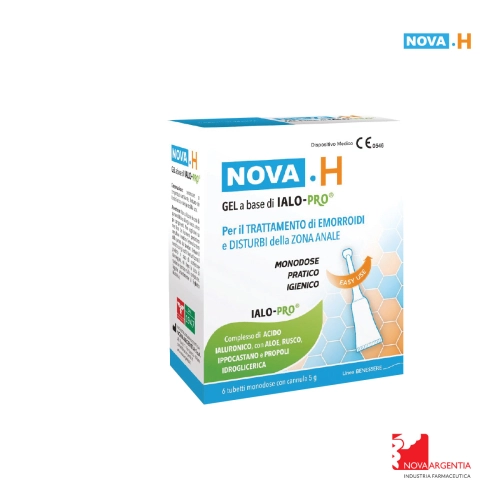 Nova H gel for hemorrhoids
