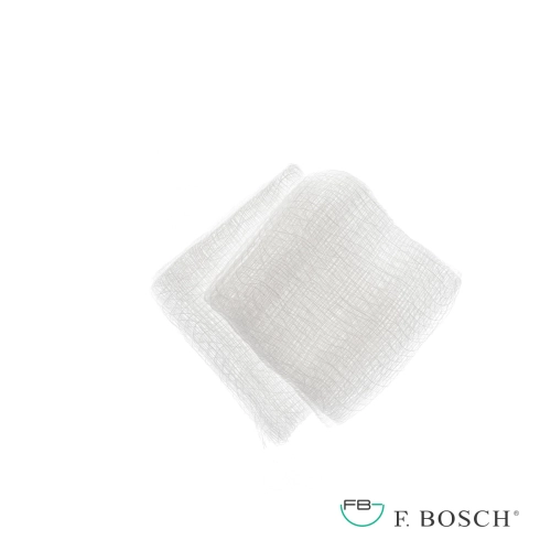 F.Bosch γάζες αποστειρωμένες, 7.5cm x 7.5cm, 12ply