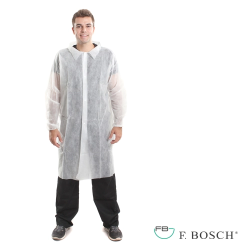 F. Bosch Ρόμπα Επισκεπτών Non - Woven Με Κουμπιά XL